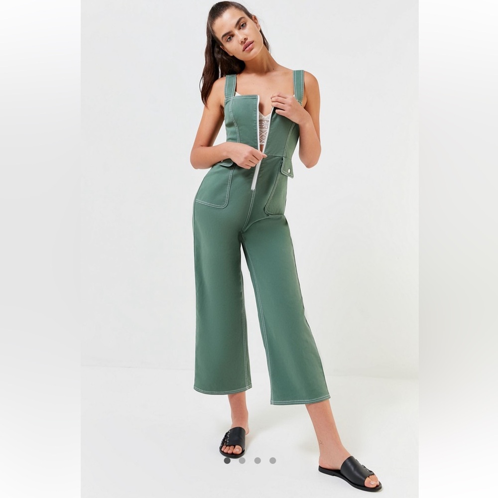 UO Ziggy Zipper-Front Jumpsuit